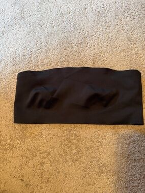 Free People Black Strapless Bandeau